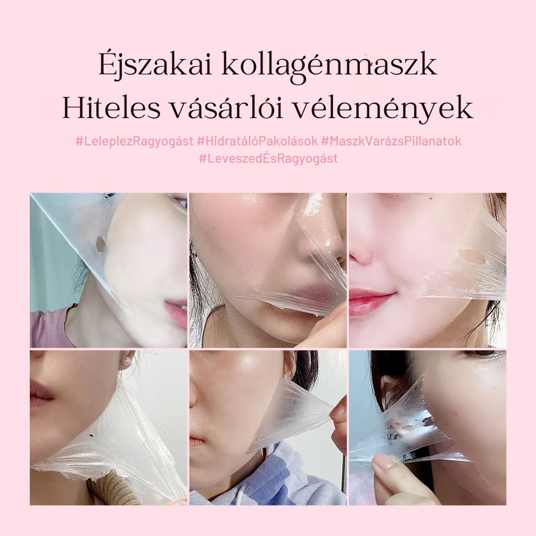 Kollagénes éjszakai pakolásmaszk
