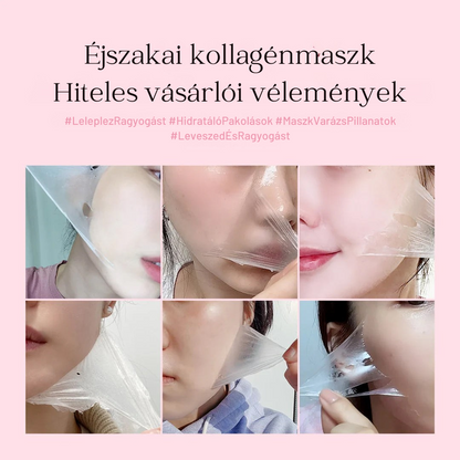 Kollagénes éjszakai pakolásmaszk